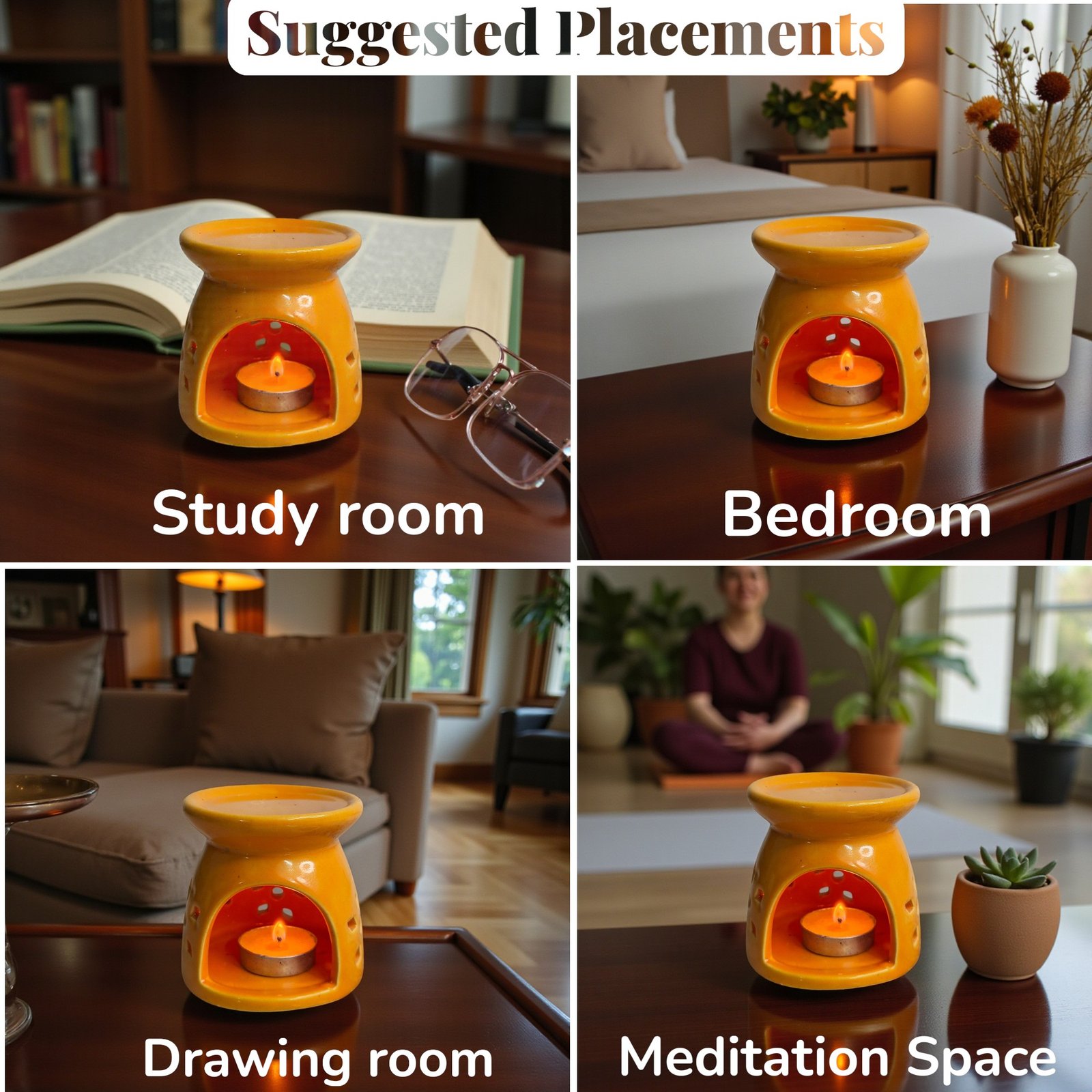 Imperium Aroma Lime Tealight Diffuser - Image 3