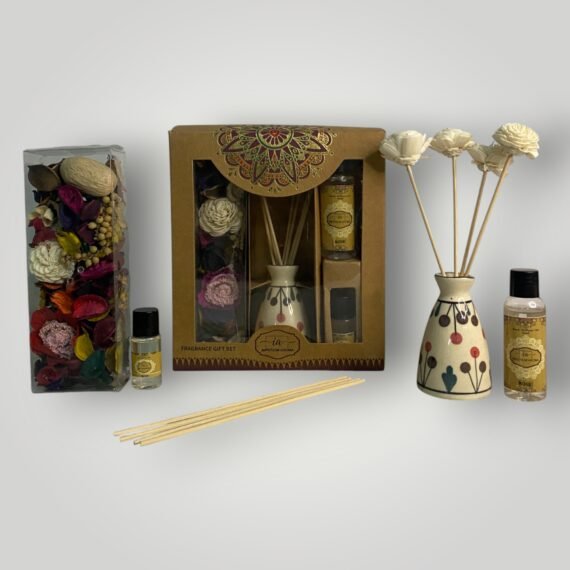 Imperium Aroma Rose Reed Diffuser Gift Set